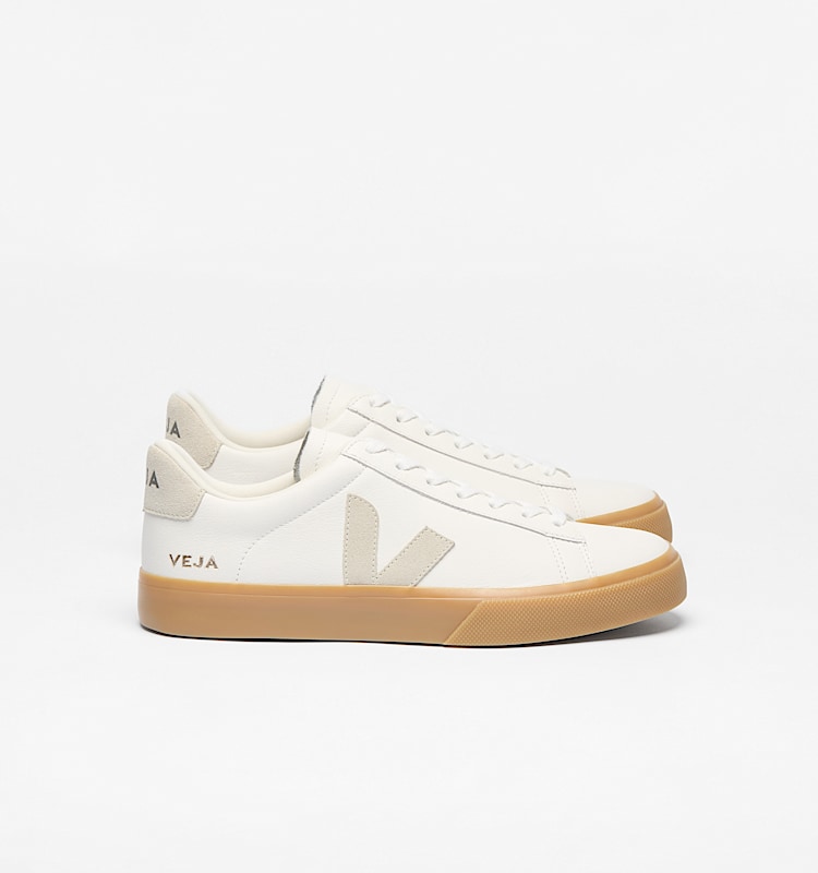 veja baskets campo cuir blanc cp0503147 Lateral view