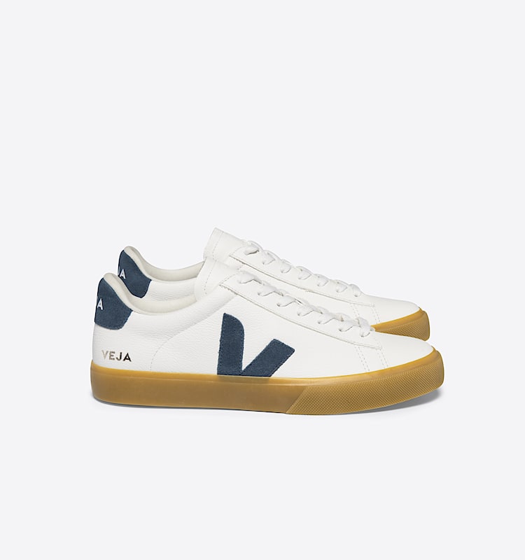 veja baskets campo cuir blanc cp0503318 Lateral view