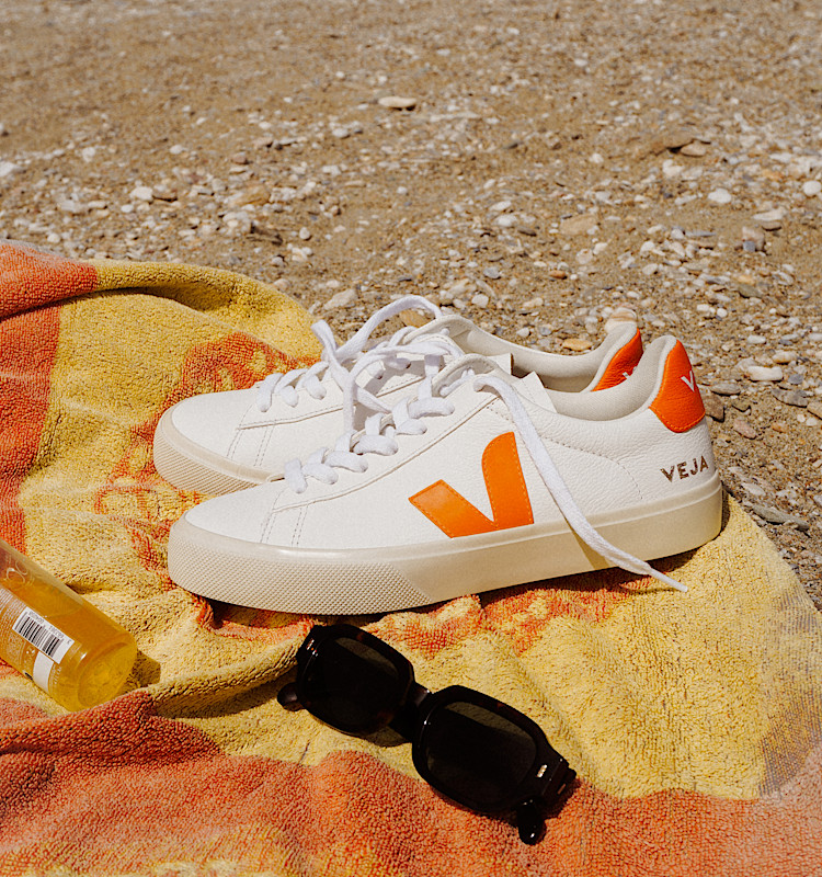 veja baskets campo cuir blanc cp0503494