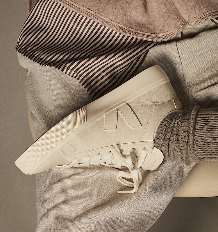 veja baskets campo-winter cuir blanc cw0503328