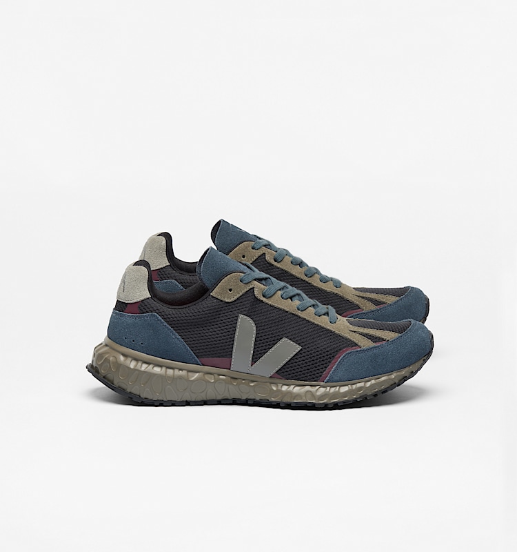 veja baskets condor-royale recycl&eacute; multicolor co1820843 Lateral view
