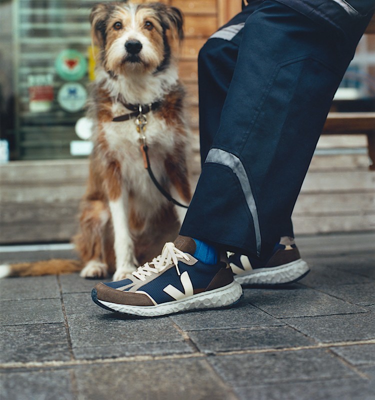 veja baskets condor-royale recycl&eacute; noir co1820467