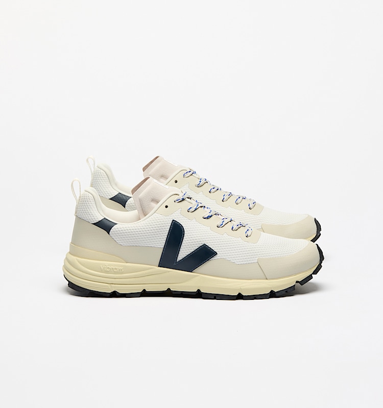 veja baskets dekkan recycl&eacute; beige dc1803220 Lateral view