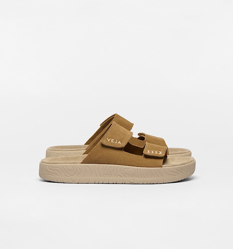 veja baskets etna su&egrave;de marron sa3220923 Lateral view