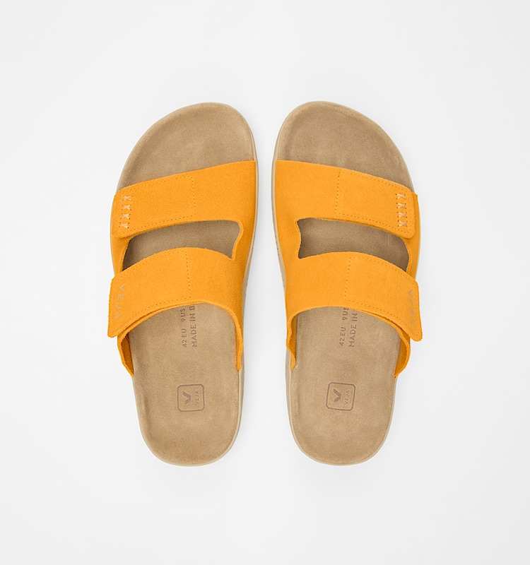 veja baskets etna su&egrave;de orange sa3220671 Top view