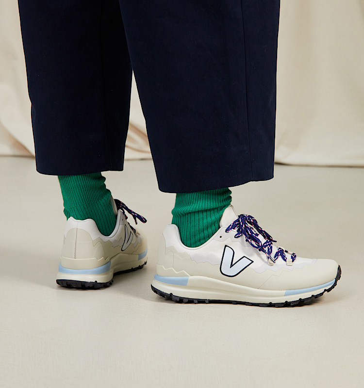 veja baskets fitz-roy recycl&eacute; blanc fr2303232