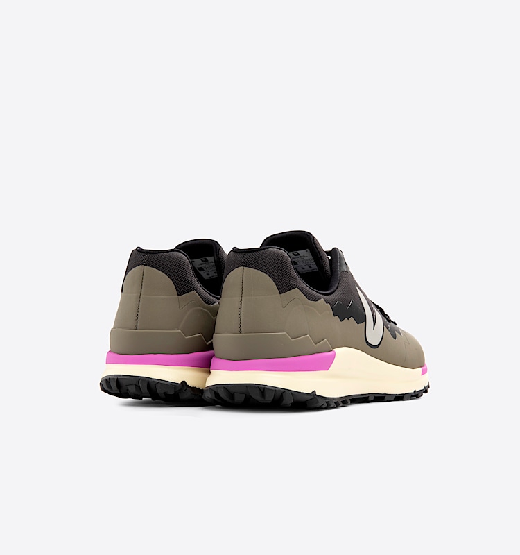 veja baskets fitz-roy recycl&eacute; noir fr2303368 Back view