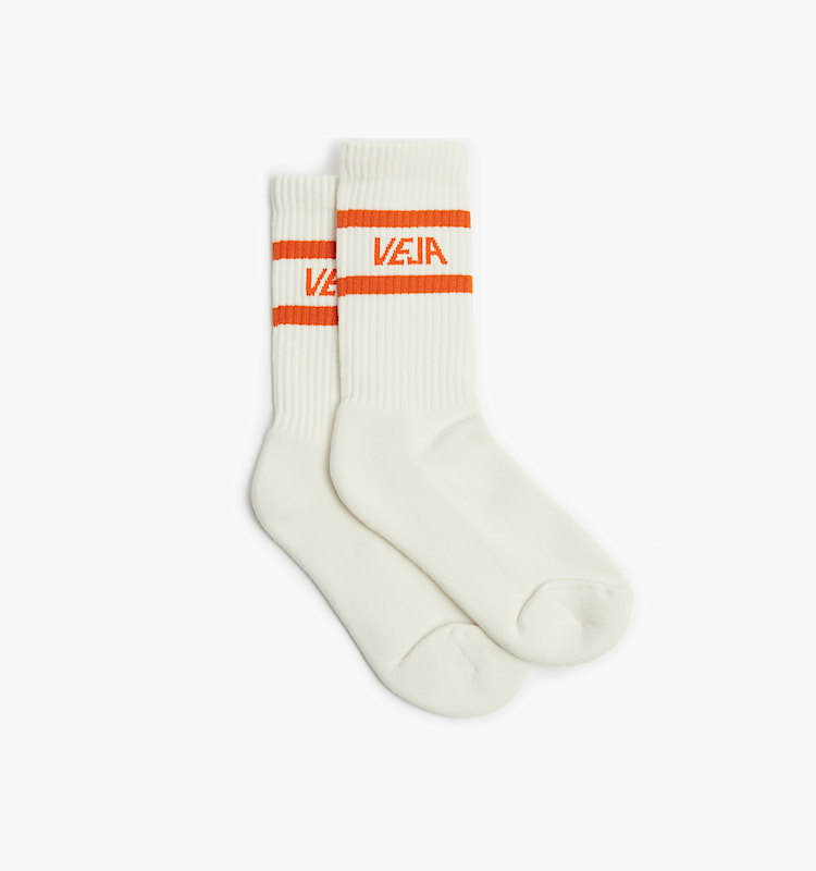 veja baskets iconic-socks blanc ic3521047 Lateral view