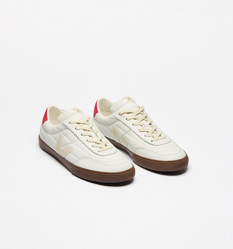 veja baskets panenka cuir blanc fu2020708 Top view