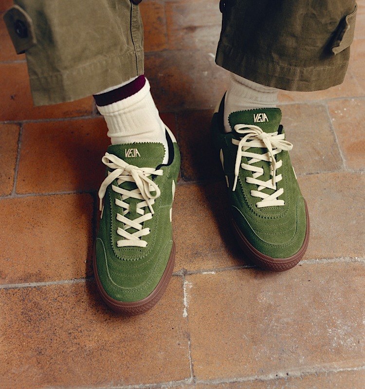 veja baskets panenka su&egrave;de vert fu0320902