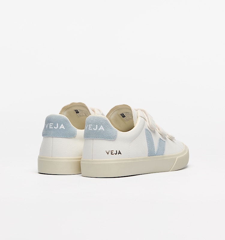 veja baskets recife-logo cuir blanc rc0502946 Back view