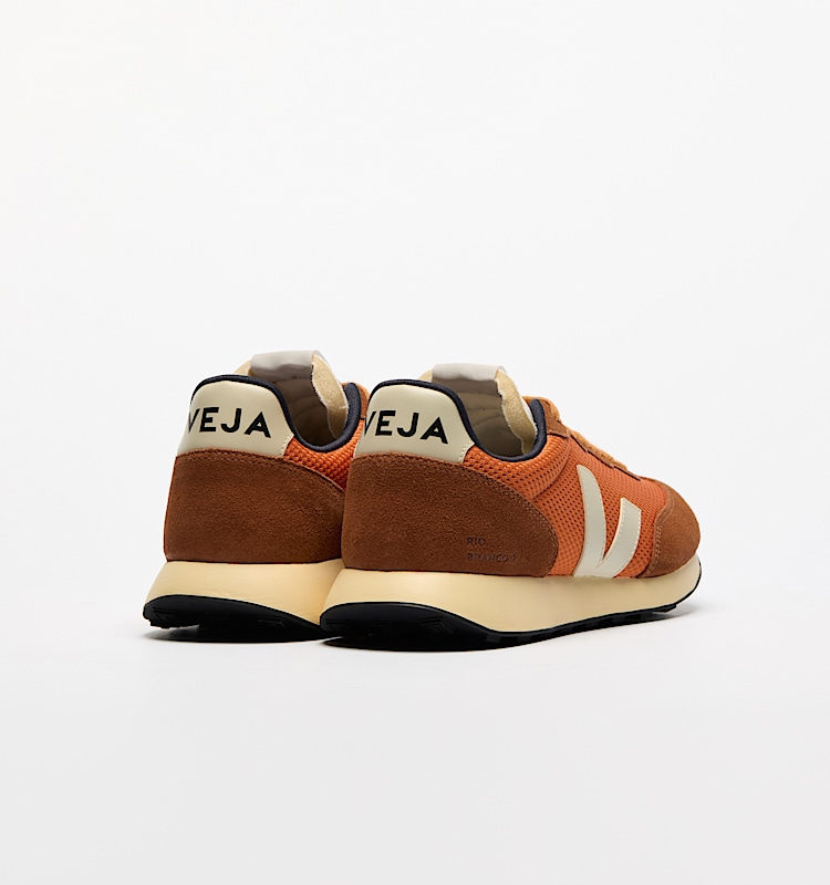 veja baskets rio-branco-ii recycl&eacute; orange ro1803874 Back view