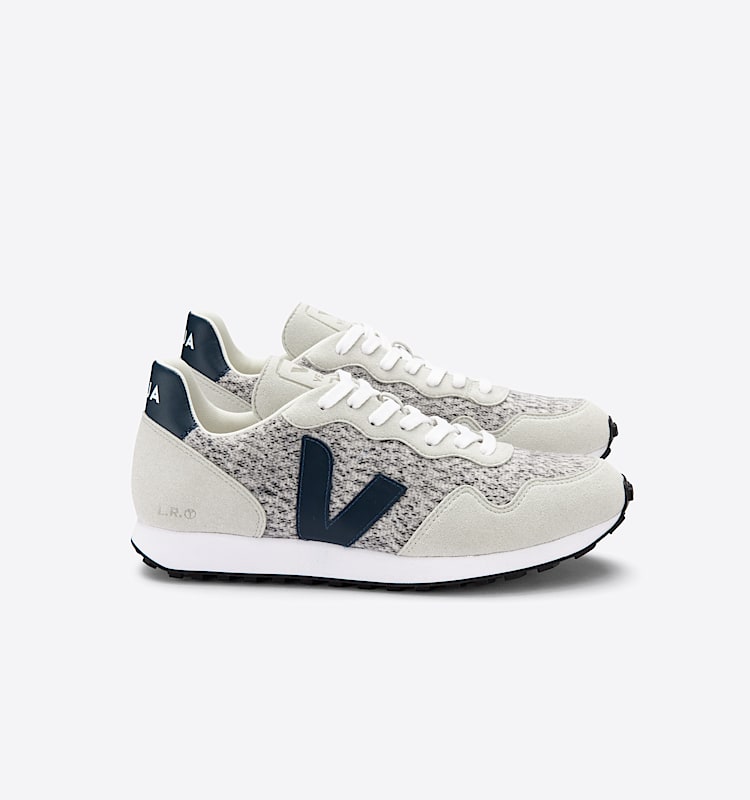 veja baskets sdu-rec flannelle blanc rr0403075 Lateral view