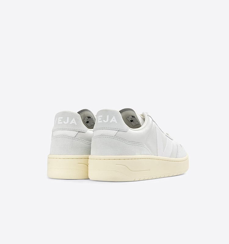 veja baskets v-90 cuir blanc vd2003379 Back view