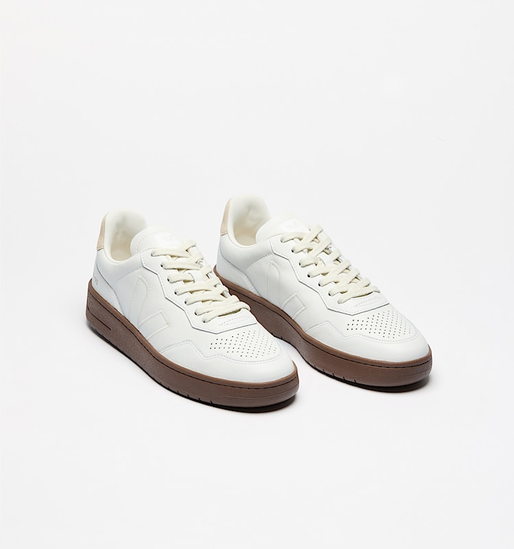 veja baskets v-90-zz cuir blanc vz2020750 Top view