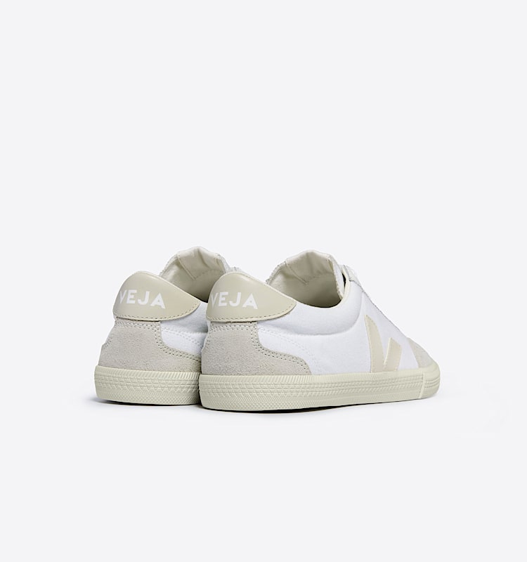 veja baskets volley coton-biologique blanc vo0103523 Back view