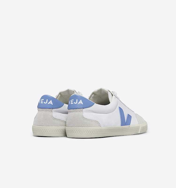 veja baskets volley coton-biologique blanc vo0103648 Back view