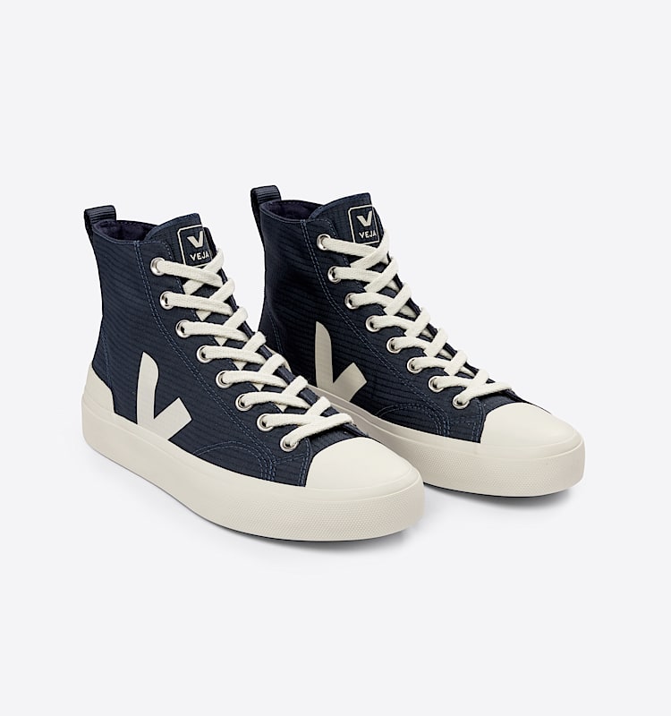 veja baskets wata-ii ripstop bleu pa1903196 Top view
