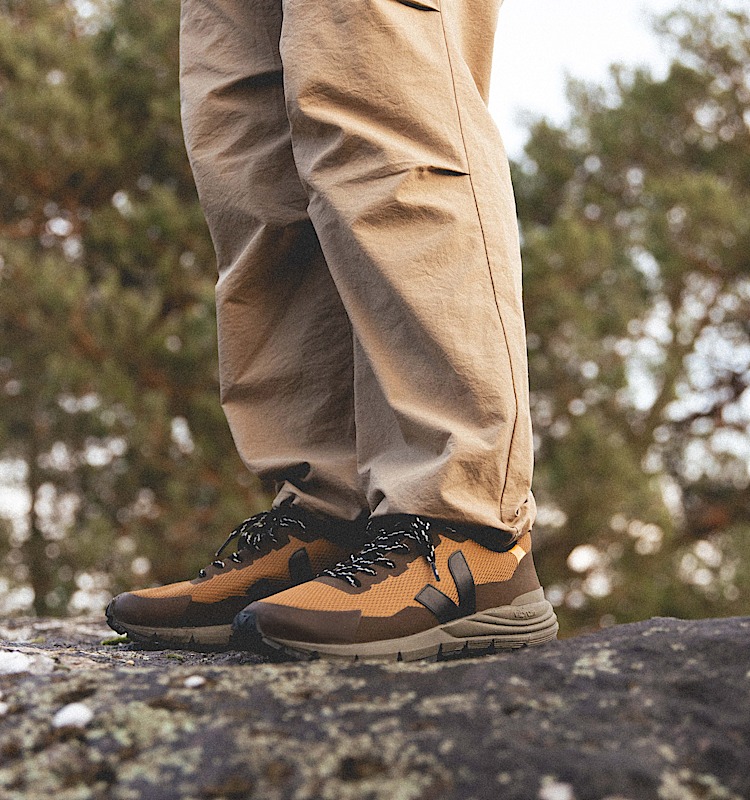 veja sneakers dekkan recycl&eacute; marron dc1803547