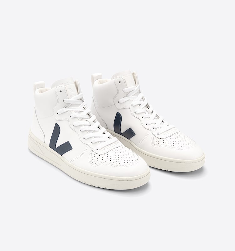 veja v-15 cuir blanc vq0203086